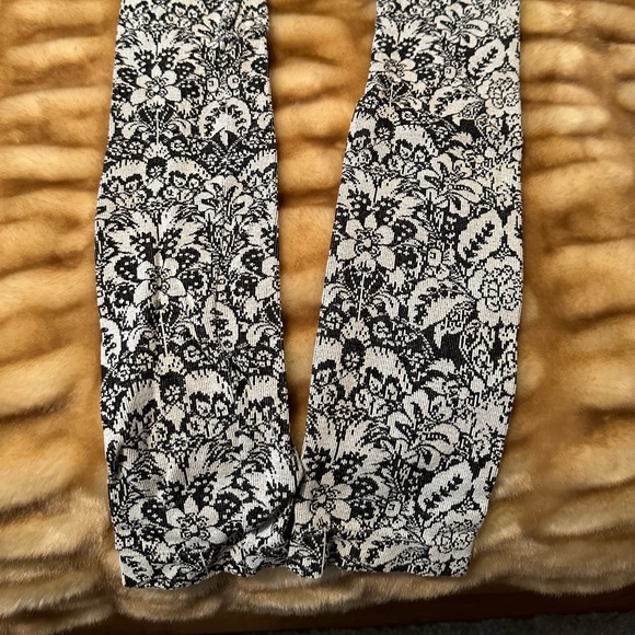 NWT Free People Leggings in black and white - Picture 2 of 9